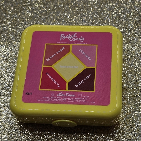 Lime Crime Pink Lemonade Pocket Candy Eyeshadow Palette - Picture 5 of 7